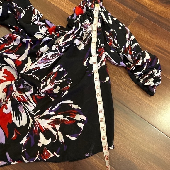PARKER Floral Off Shoulder Blouse size Small - Picture 8 of 9